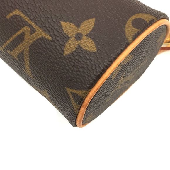 Louis Vuitton Papillon Monogram Handbag Leather Brown - Picture 6 of 11